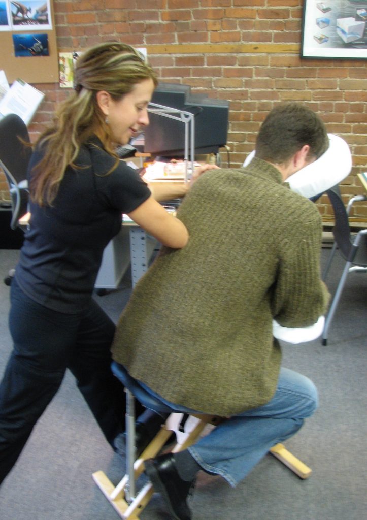 MASSAGE EN ENTREPRISE